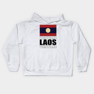 Flag of Laos Kids Hoodie